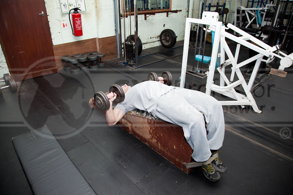 Dumbell Decline Bench Press