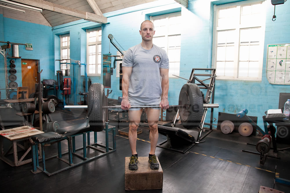 Barbell Stiff-Leg Deadlifts