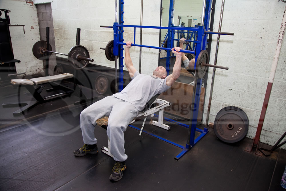 Smith Machine Incline Bench Press