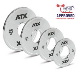 ATX ATX Calibrated Chrome Steel Competition Powerlifting FRACTIONAL Weight Plates Model reference · choose options at retailer