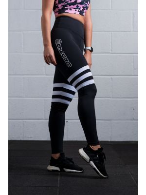 @theGym'er, Meg, wearing size Small all-black Athletic Leggings. 