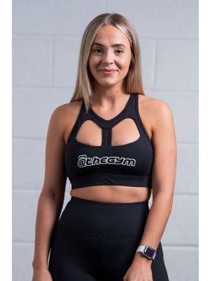 Fitness girl, Meg, wearing size Small in the Athletic Sports Bra. 