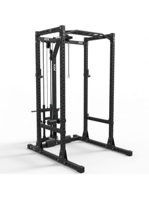 ATX Power Rack PRX-650 + LTO-650 Plate-Load Lat Pulldown