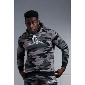 @theGym'er, Mike, in the Black/Grey-Camo Hoodie. Size: Large. 