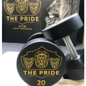 Custom Logo Pro Urethane Dumbbells Set
