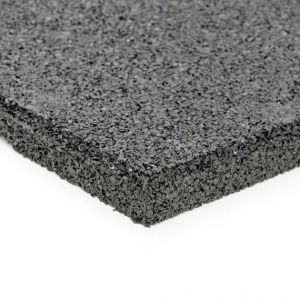 Plain TGR Functional Gym Flooring Tiles System Black (1of)