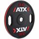 25kg ATX Colour Stripe Olympic Gripper Plate