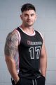 @theGym'er Matt wearing the Black vest in size Large. 
