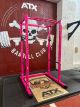 Bubblegum Pink ATX PRX-620 Power Rack. 