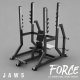 JAWS Force Olympic Military Press Bench