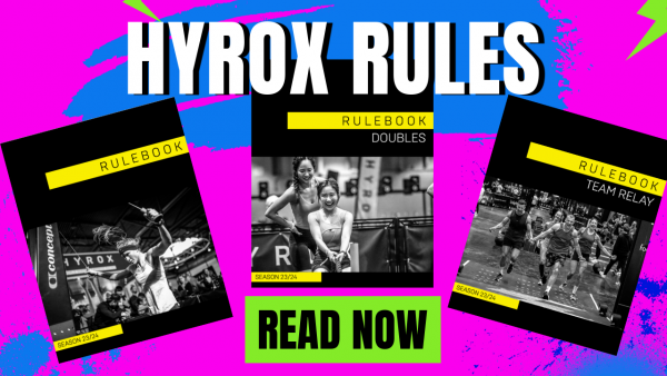 HYROX Rulebooks, including 2024-2025 rule changes