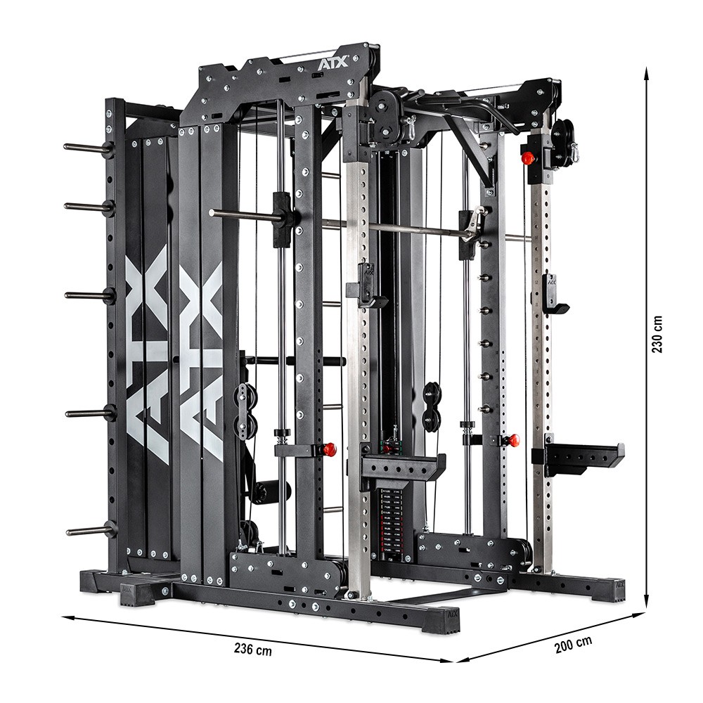 Dimensions of the ATX OPTIMUS Multigym