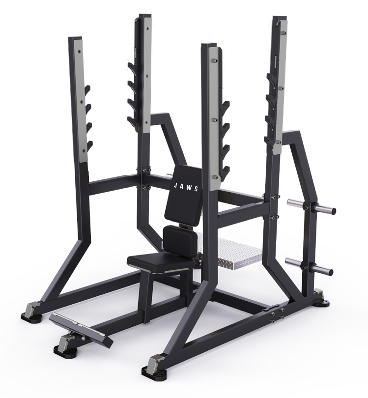 JAWS Force Olympic Military Press Bench