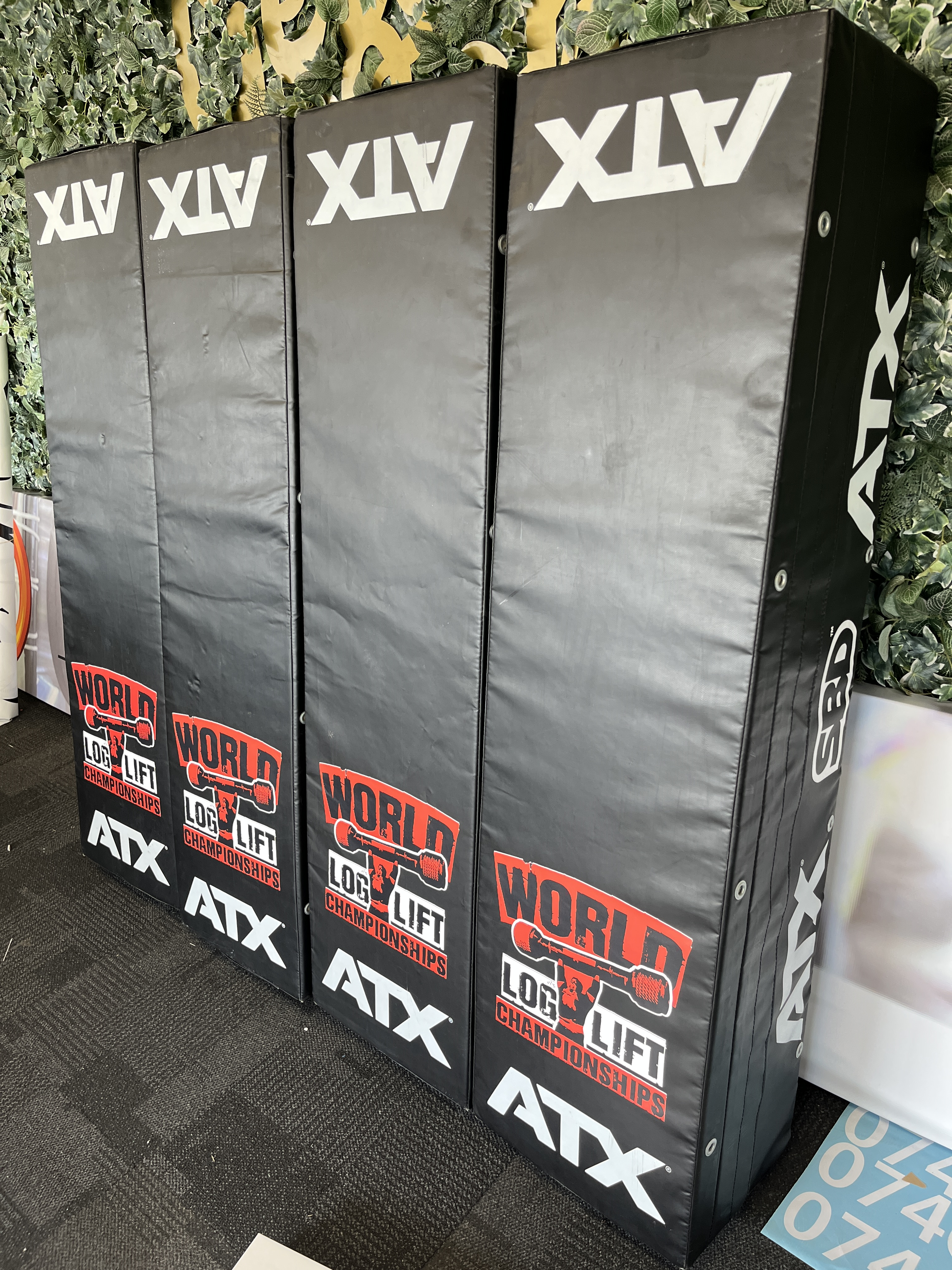 SBD World Log Lift Championships drop pads